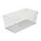 Simplify Open Front Clear Rectangular Organizer